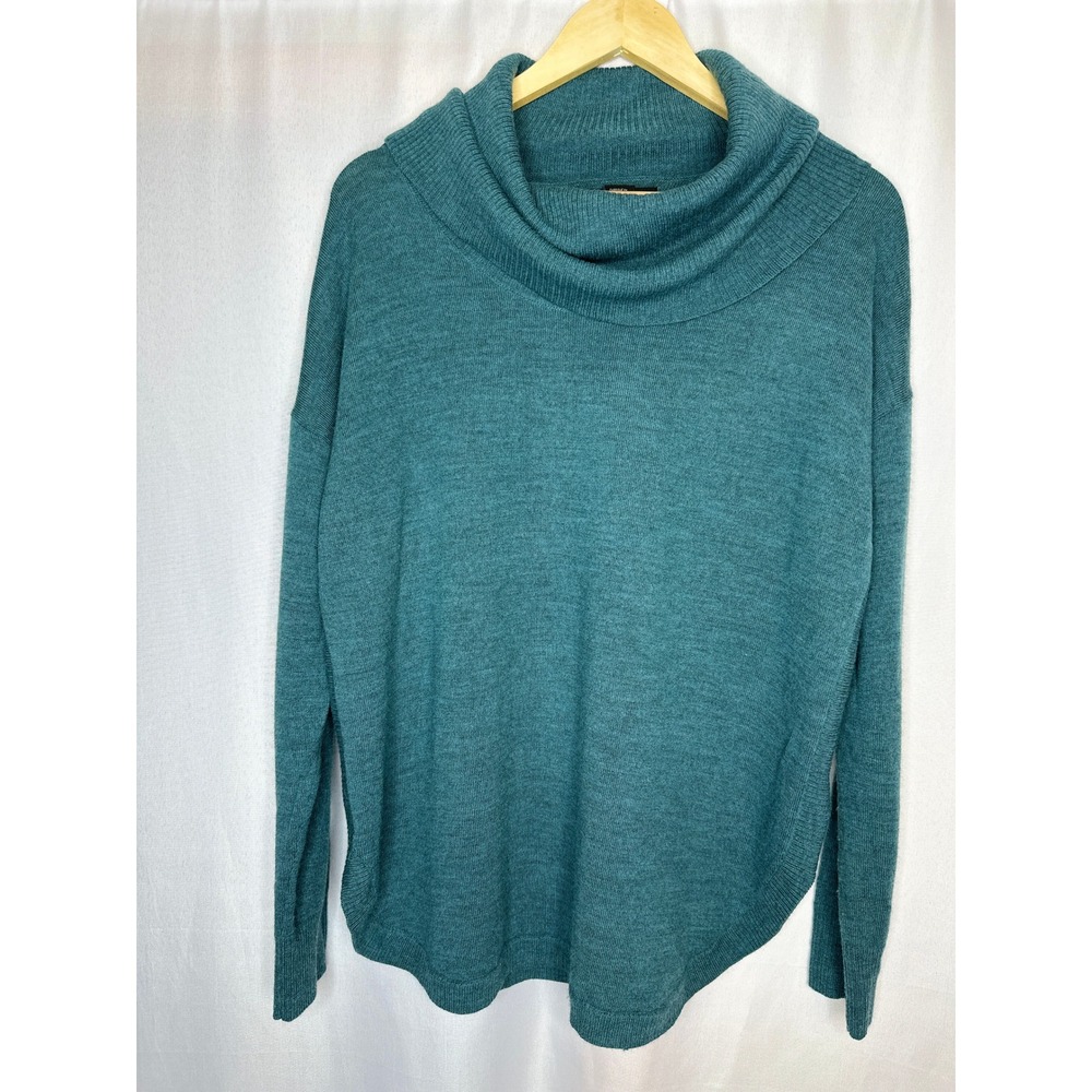 Tahari Fine Merino Wool Cowl Neck Sweater XLARGE Traditional Heritage Capsule